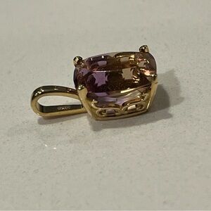 Elegant 14k Gold Ametrine Pendant